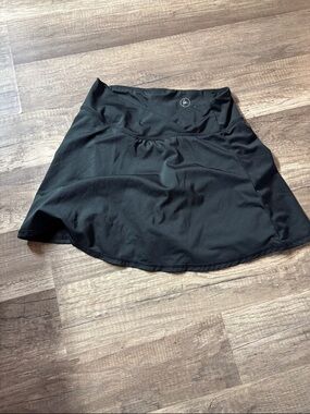 90 Degree By Reflex Black Athletic Skort for Kids